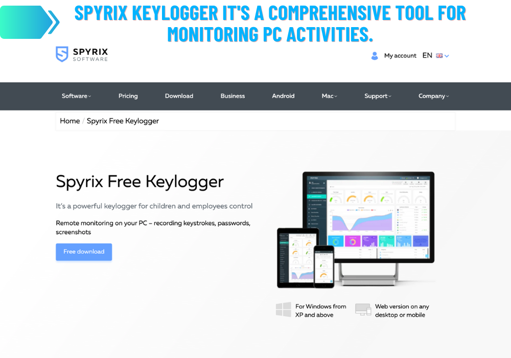 Keylogger Spyrix