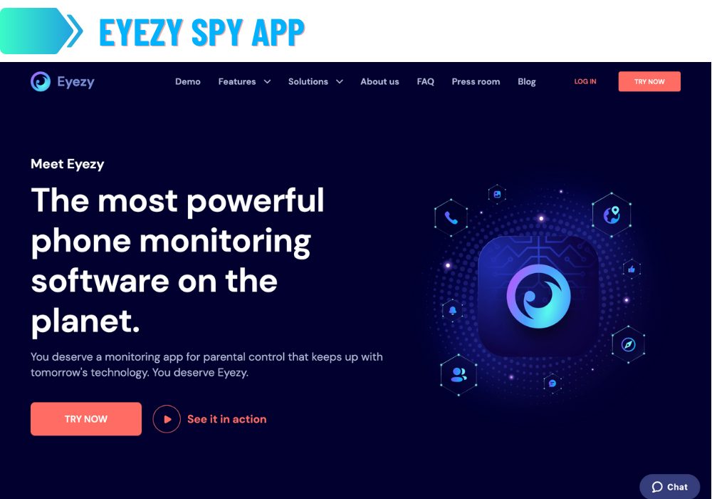 Aplicativo Eyezy Spy
