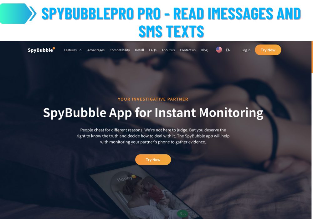 Spybubblepro Pro - Baca teks iMessages dan SMS