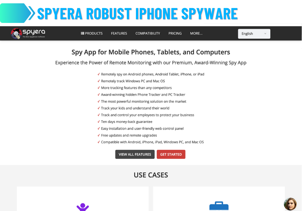 Spyera sağlam iPhone casus yazılımı