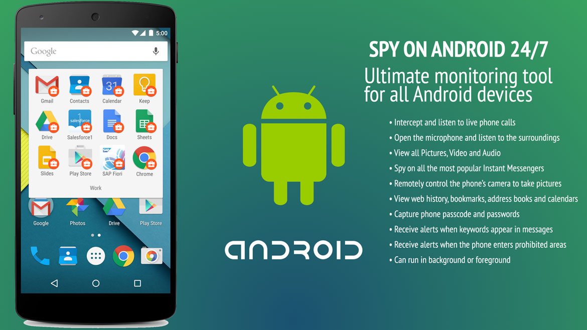 App di monitoraggio per Android