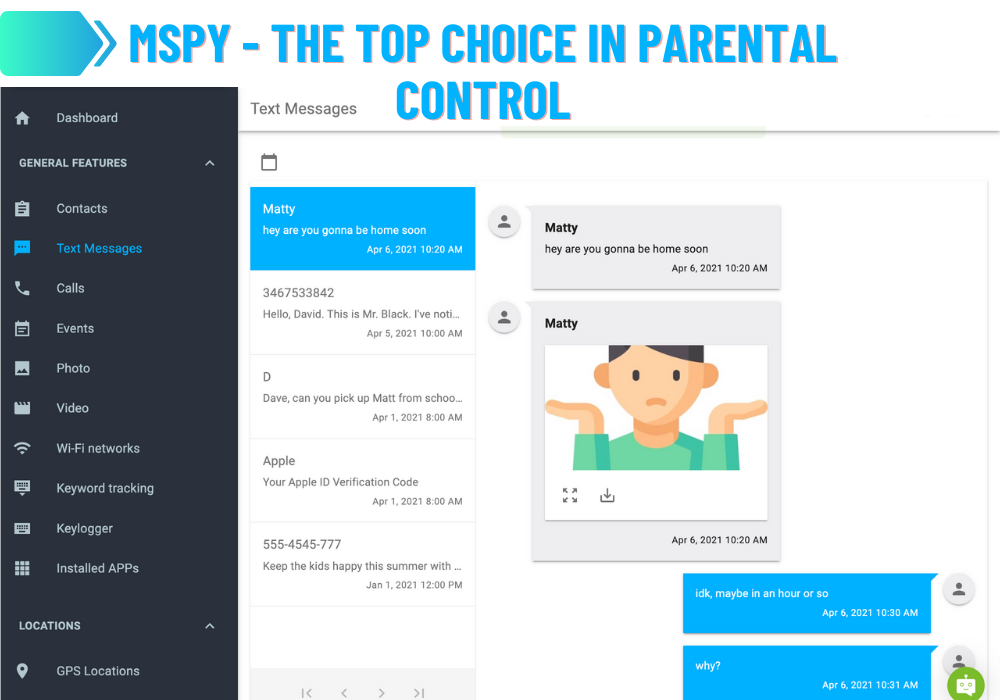 mSpy App per il controllo parentale.png