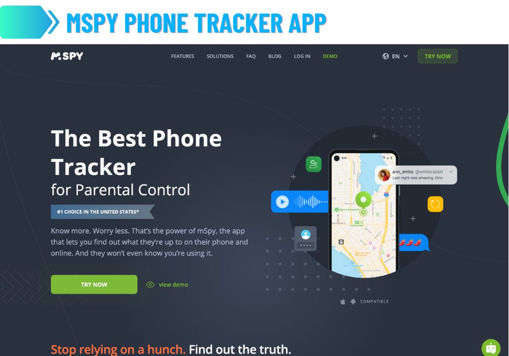mSpy Applicazione per il monitoraggio del telefono