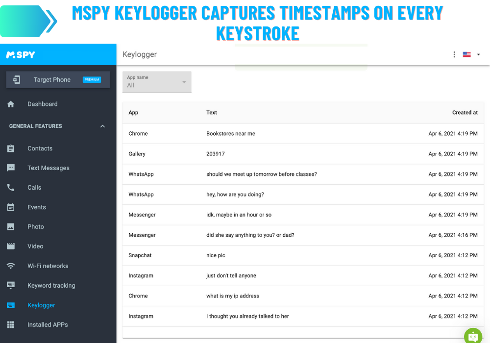 Keylogger mSpy