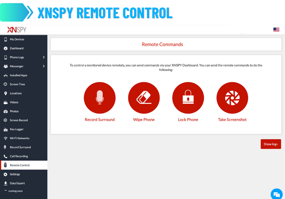 Rejestrator ekranu XNSPY