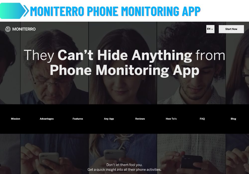 Aplikasi Pemantauan Telepon Moniterro