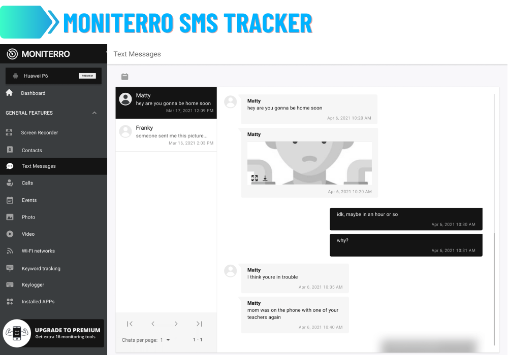 Moniterro SMS-Tracker