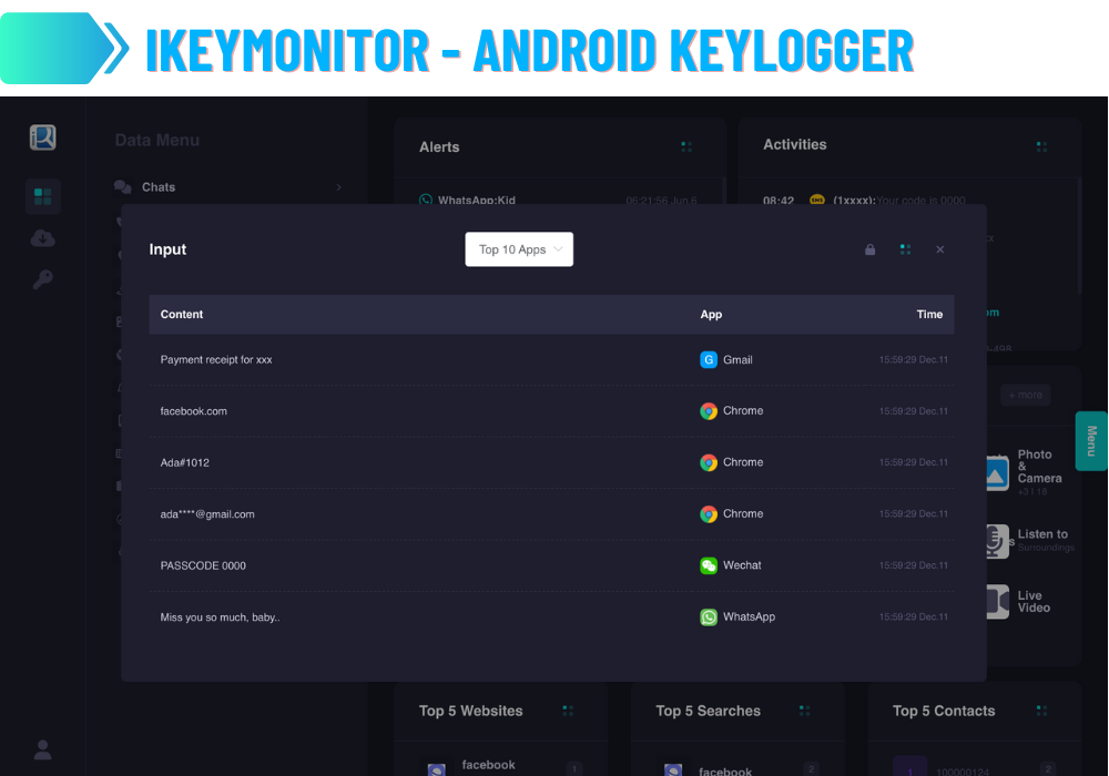 iKeymonitor - Registrador de teclas Android.
