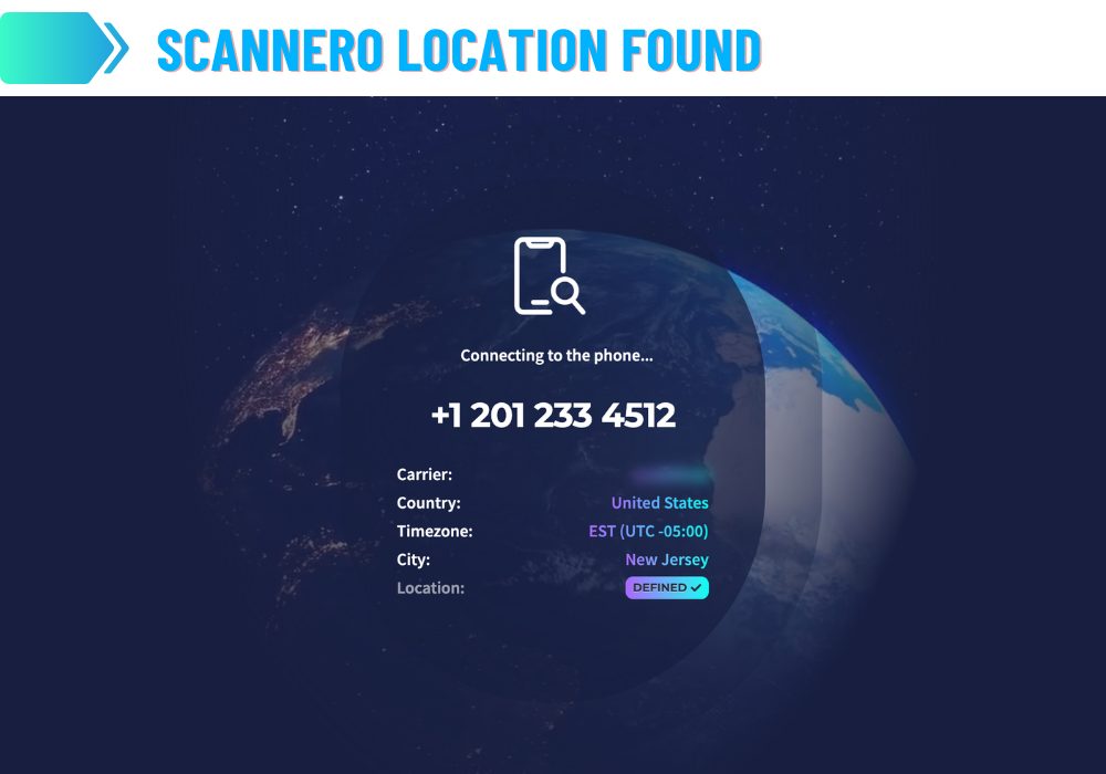 Lokasi Scannero Ditemukan